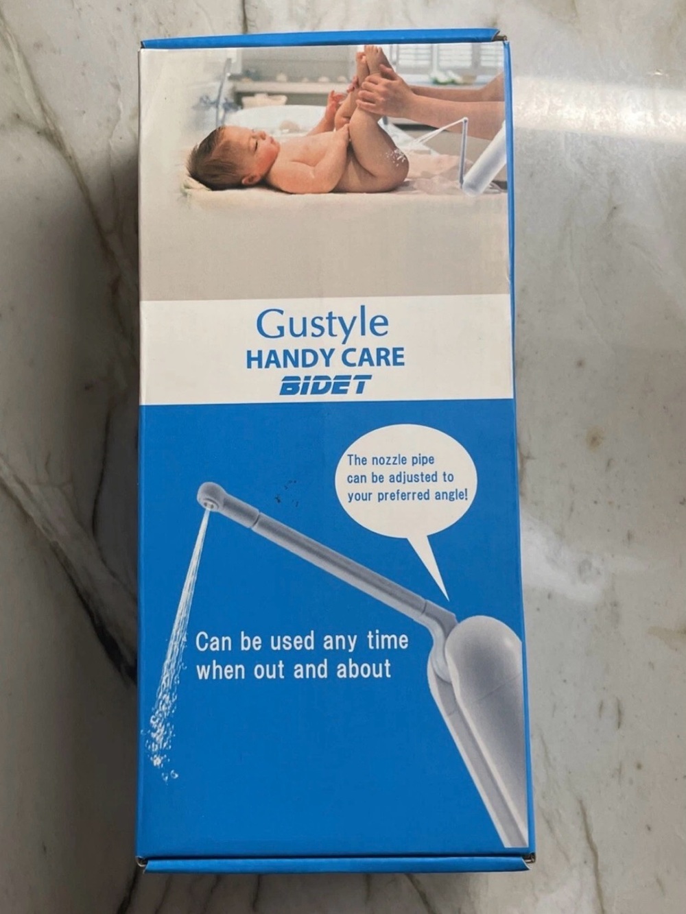Gustyle Handy Care Waterproof IPX6 Portable Bidet High/Low Settings BRAND NEW!!!
